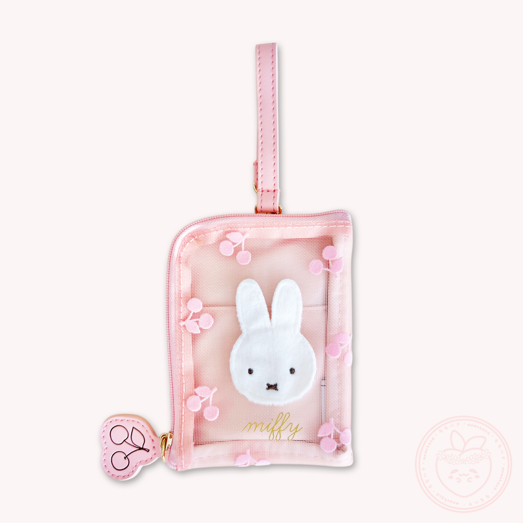 Miffy Cherry Fleur Card Case - Cherry