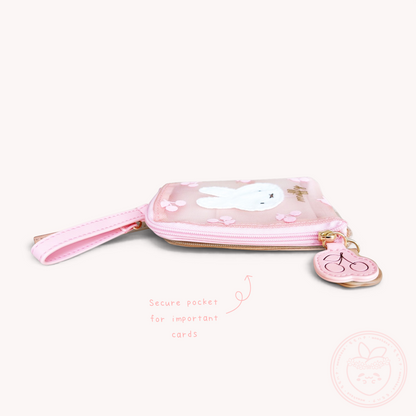 Miffy Cherry Fleur Card Case - Cherry