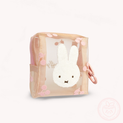 Miffy Cherry Fleur Mini Pouch - Cherry