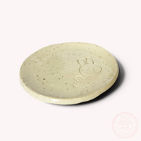 Miffy Mino Ware Small Dish - White Clay