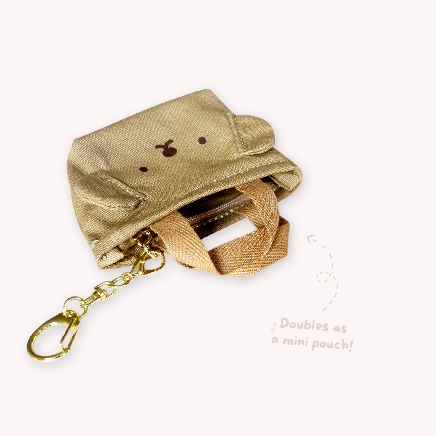 Miffy Tote Keyring - Boris