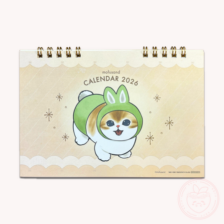 Mofusand 2026 Desk Calendar