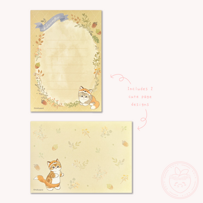 Mofusand Mini Memo Pad - Fox Nyan