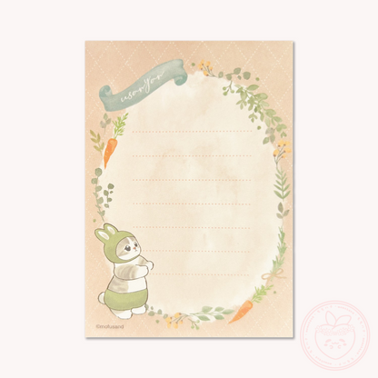 Mofusand Mini Memo Pad - Rabbit Nyan