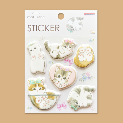 Mofusand Squishy Sticker Sheet - Nikukyu
