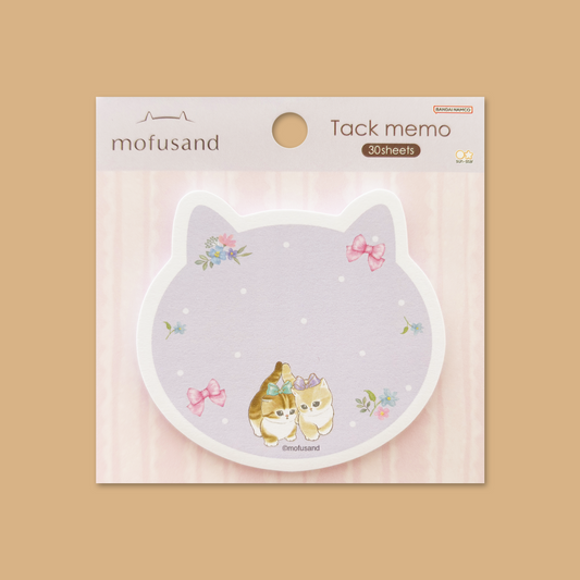 Mofusand Die-cut Sticky Notepad - Nikukyu