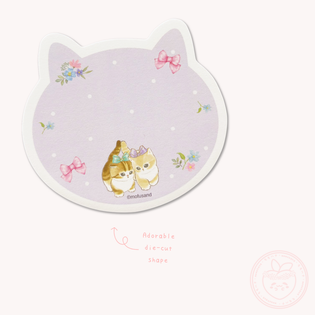 Mofusand Die-cut Sticky Notepad - Nikukyu