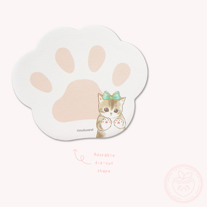 Mofusand Die-cut Sticky Notepad - Nikukyu