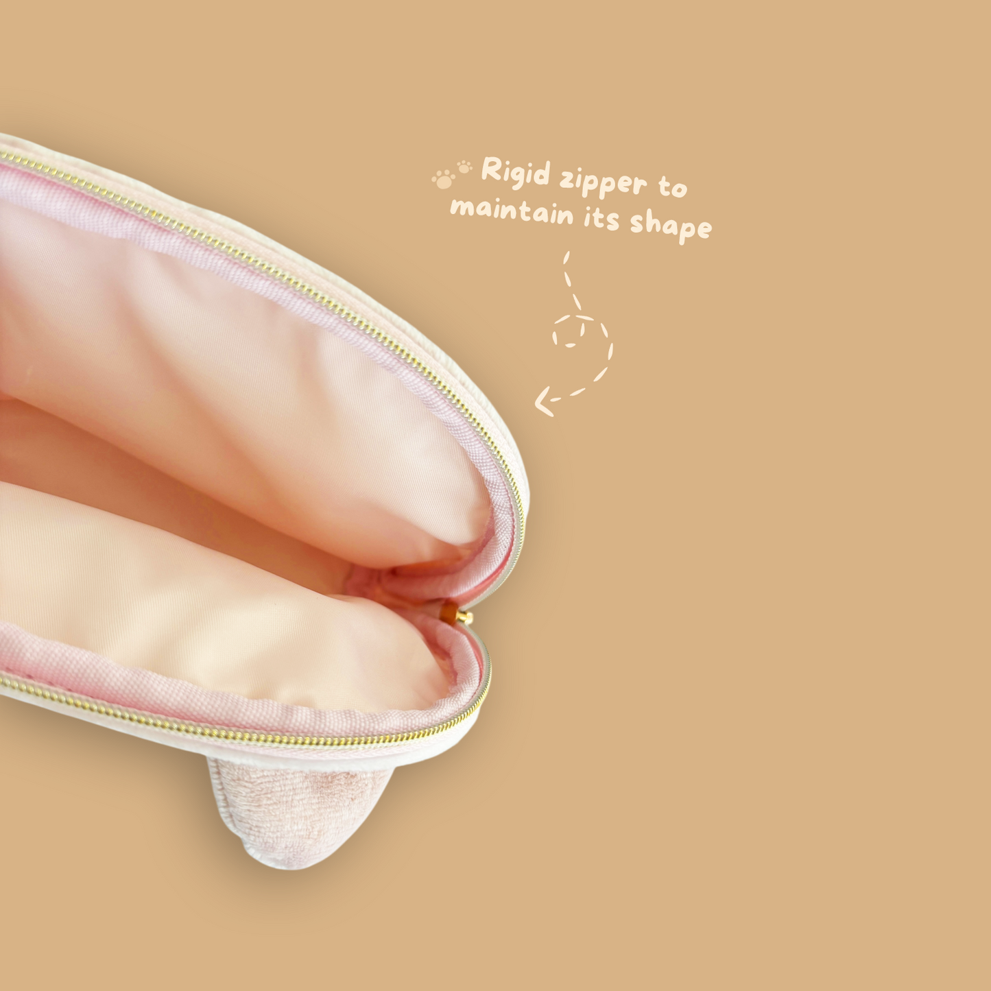 Mofusand Velvet Pouch - Nikukyu
