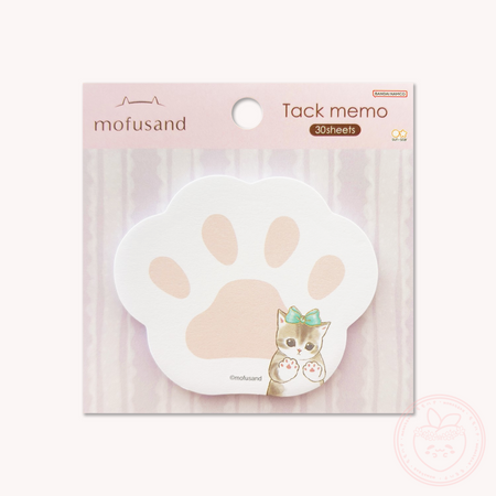 Mofusand Die-cut Sticky Notepad - Nikukyu