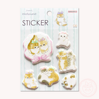 Mofusand Squishy Sticker Sheet - Ribbon