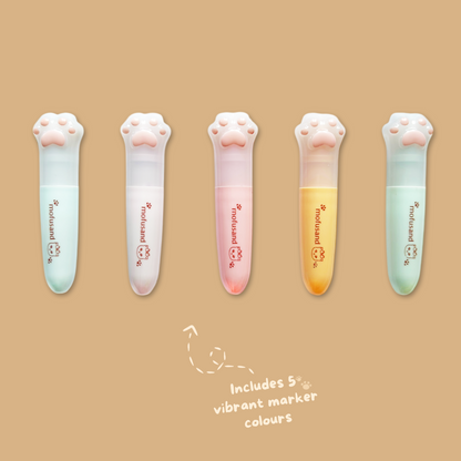 Mofusand Marker Set - Nikukyu