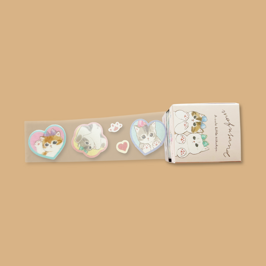 Mofusand Sticker Roll Box - Nikukyu