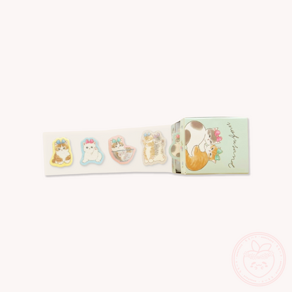 Mofusand Sticker Roll Box - Ribbon