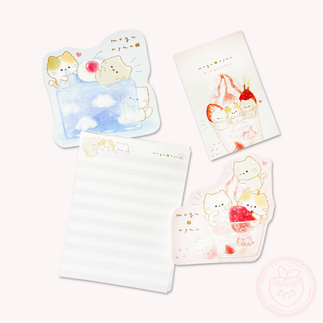 Mogunyan 'Strawberry Parfait' & 'Sky Jelly' Die-cut Letter Set