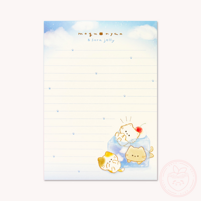 Mogunyan 'Sky Jelly' & 'Strawberry Parfait' A6 Memo Pad