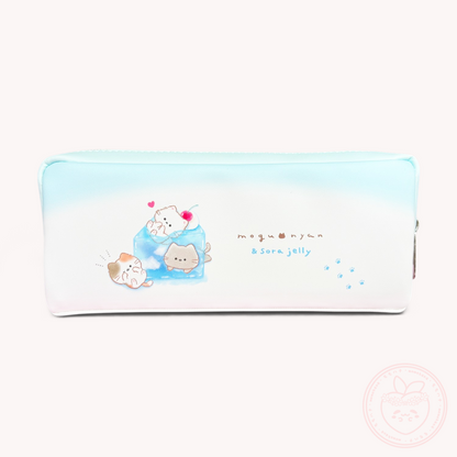 Mogunyan 'Sky Jelly' Twin Zipper Pencil Case