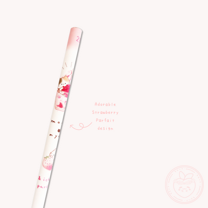 Mogunyan 'Strawberry Parfait' 2B Pencil