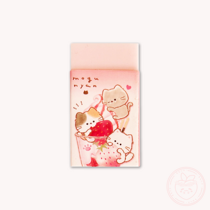 Mogunyan 'Strawberry Parfait' Eraser