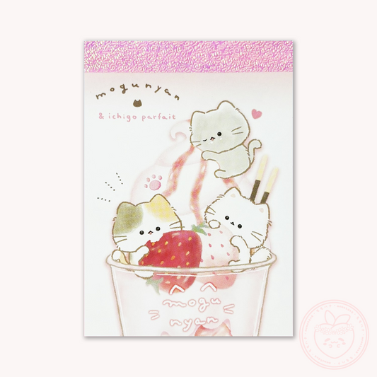 Mogunyan 'Strawberry Parfait' Mini Memo