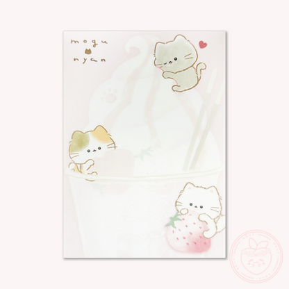Mogunyan 'Strawberry Parfait' Mini Memo