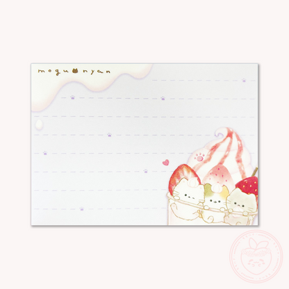 Mogunyan 'Strawberry Parfait' Mini Memo