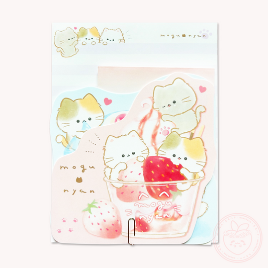 Mogunyan 'Strawberry Parfait' & 'Sky Jelly' Die-cut Letter Set