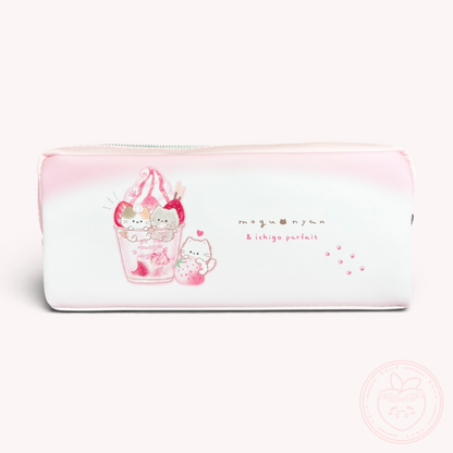 Mogunyan 'Strawberry Parfait' Twin Zipper Pencil Case