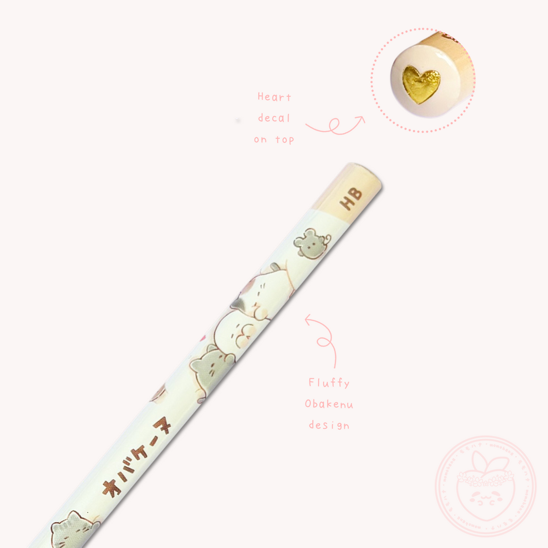 Obakenu HB Pencil - Fluffy