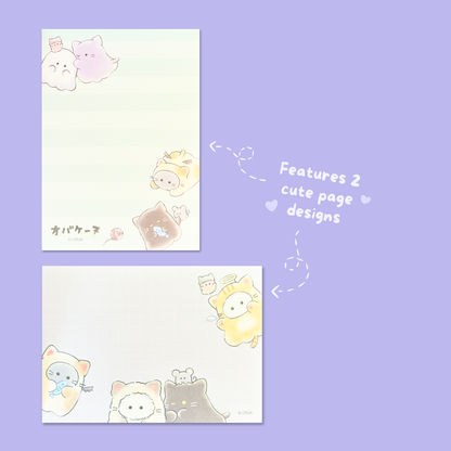Obakenu Mini Memo Pad - Cosplay