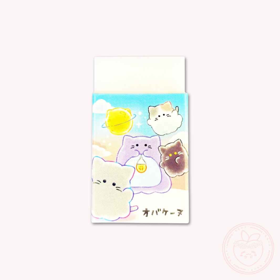 Obakenu Scented Eraser - Cat Meeting