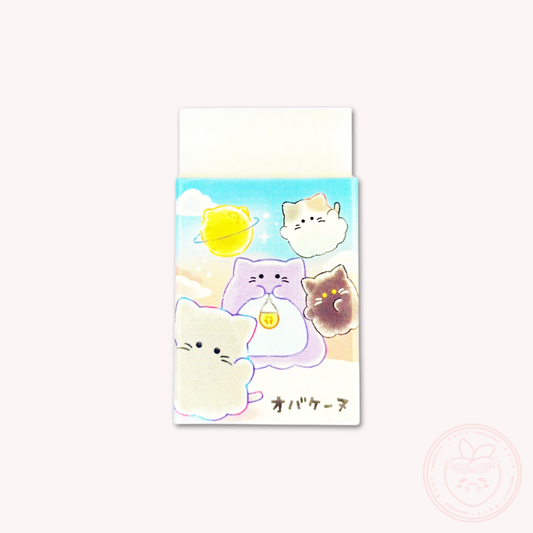 Obakenu Scented Eraser - Cat Meeting