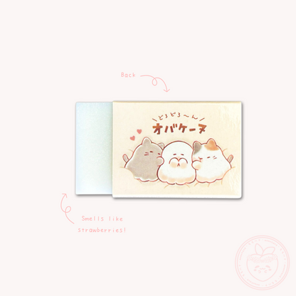 Obakenu Scented Eraser - Fluffy