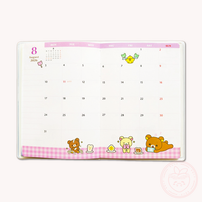 Rilakkuma 2026 Schedule Book