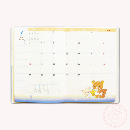 Rilakkuma 2026 Schedule Book