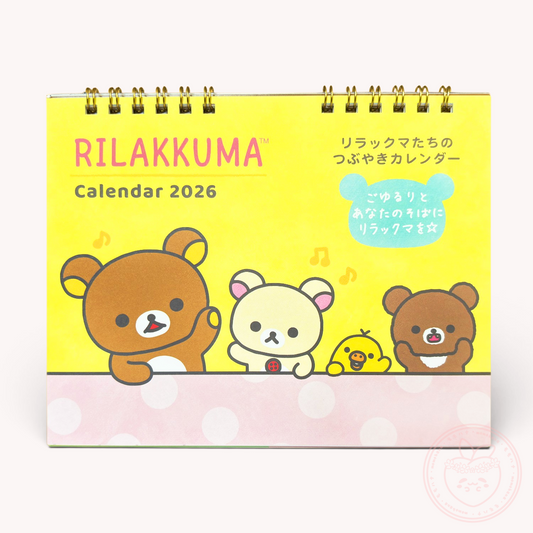 Rilakkuma 2026 Desk Calendar