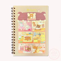 Rilakkuma 'A Wonderful House' B6 Notebook