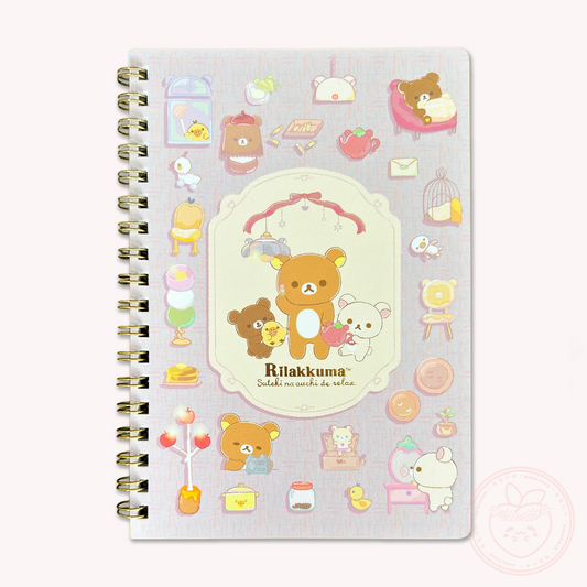 Rilakkuma 'A Wonderful House' B6 Notebook