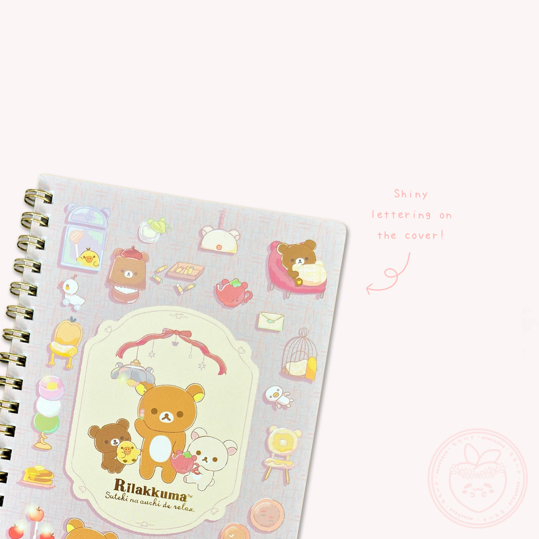 Rilakkuma 'A Wonderful House' B6 Notebook