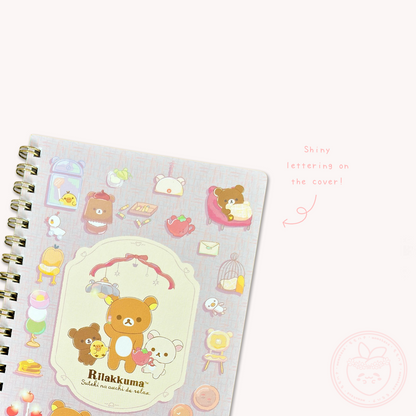 Rilakkuma 'A Wonderful House' B6 Notebook