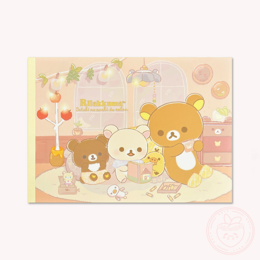 Rilakkuma 'A Wonderful House' Memo Pad