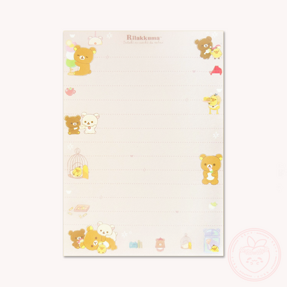 Rilakkuma 'A Wonderful House' Memo Pad