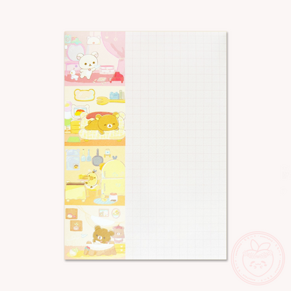 Rilakkuma 'A Wonderful House' Memo Pad