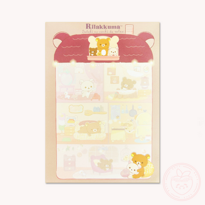 Rilakkuma 'A Wonderful House' Memo Pad