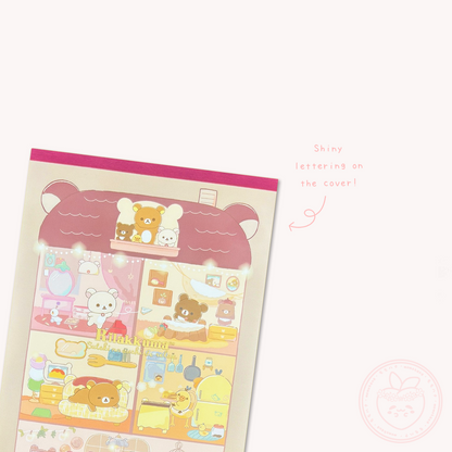 Rilakkuma 'A Wonderful House' Memo Pad
