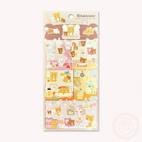 Rilakkuma 'A Wonderful House' Sticker Sheet