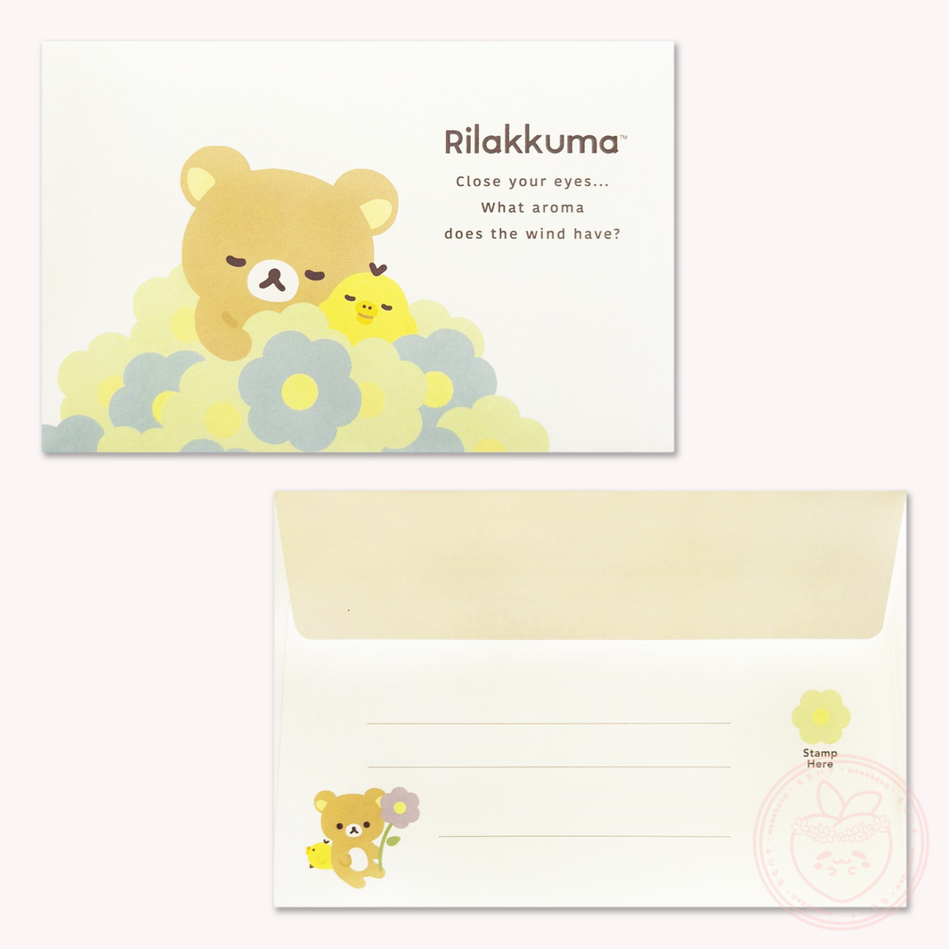 Rilakkuma 'Basic Rilakkuma Flower' Letter Set