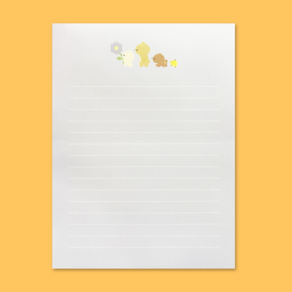 Rilakkuma 'Basic Rilakkuma Flower' Letter Set