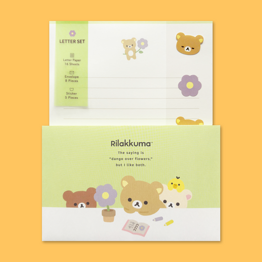 Rilakkuma 'Basic Rilakkuma Flower' Letter Set