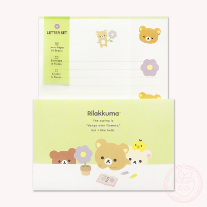 Rilakkuma 'Basic Rilakkuma Flower' Letter Set
